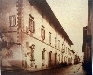 1865, Casino Mediceo di San Marco ovvero Casino delle regie Guardie del Buontalenti in via Larga ora Via Cavour