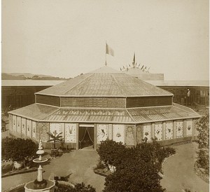 La serra dei fiori nel giardino dell'Ottagono
