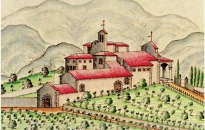 La Fattoria di San Leolino Panzano nel Chianti, raffigurata in un cabreo del 1717 di Stefano Zocchi