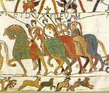 Araldica negli scudi di cavalieri medievali