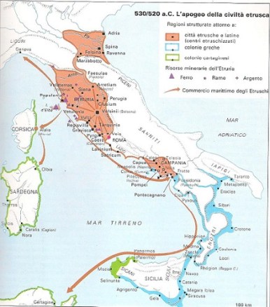 Apogeo della civiltà etrusca