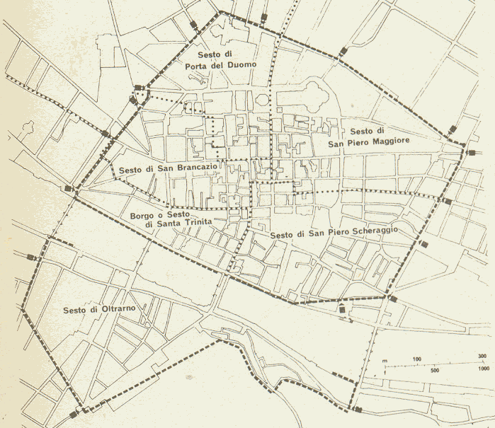 Seconda cerchia comunale (XI-XII secolo)