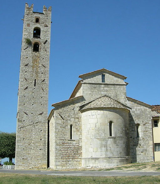Pieve a Elici abside