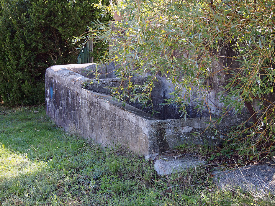 Località C. Briano un vecchio abbeveratoio